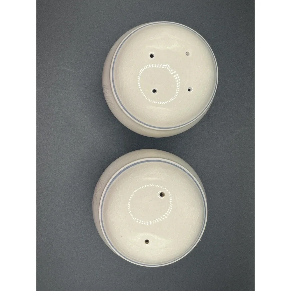 Keltcraft Ireland Butterfly Cream & Blue‎ Salt & Pepper Shakers